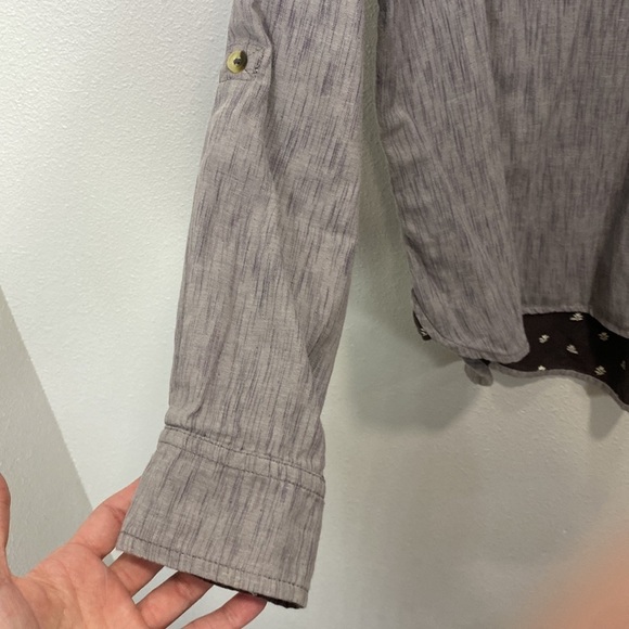 Hatley Grey Mini Floral Sadie Button Down - Picture 6 of 10